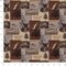Brown Novelty Tapestry Woven Pattern Upholstery Fabric by The Yard - SKU: Hines Lodge